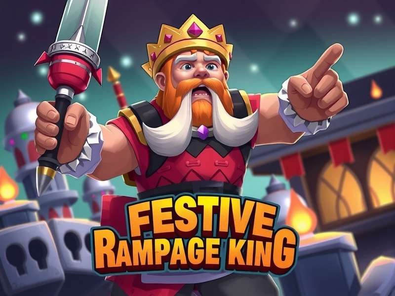 Festive Rampage King Game Banner